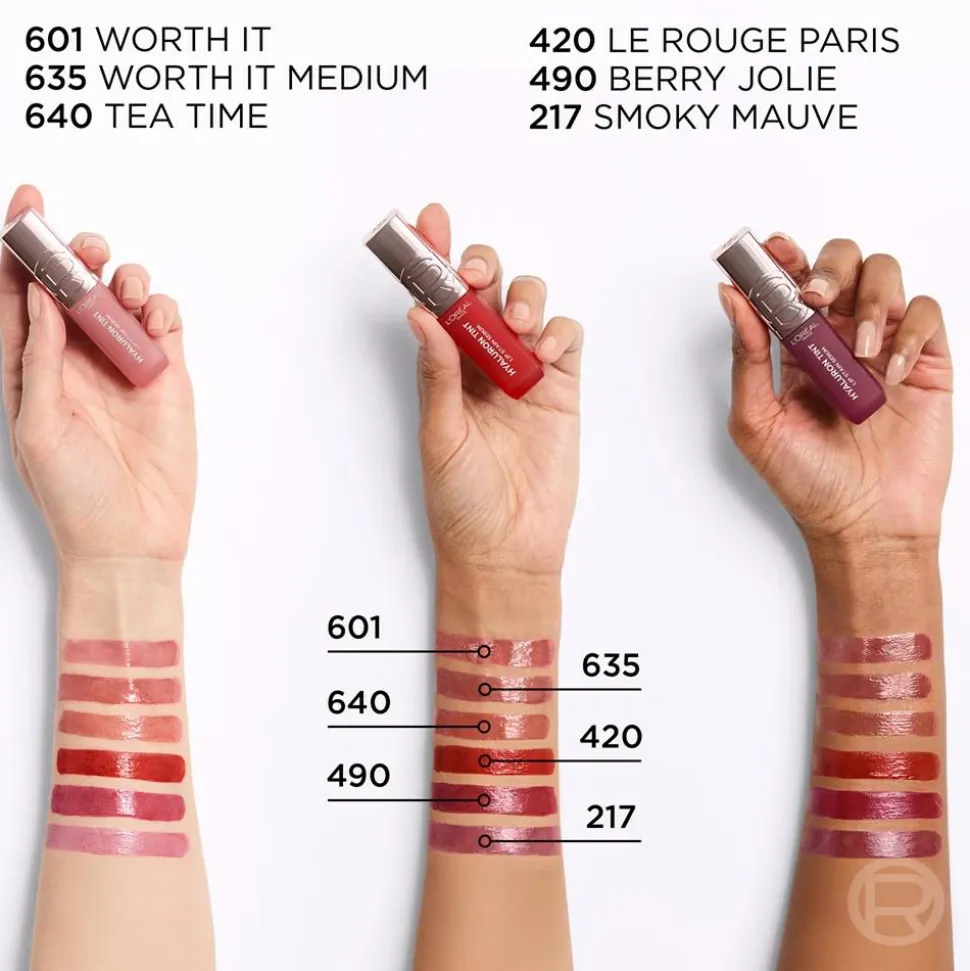 Hyaluron Tint Lip Stain Serum, 635 Worth It Medium
