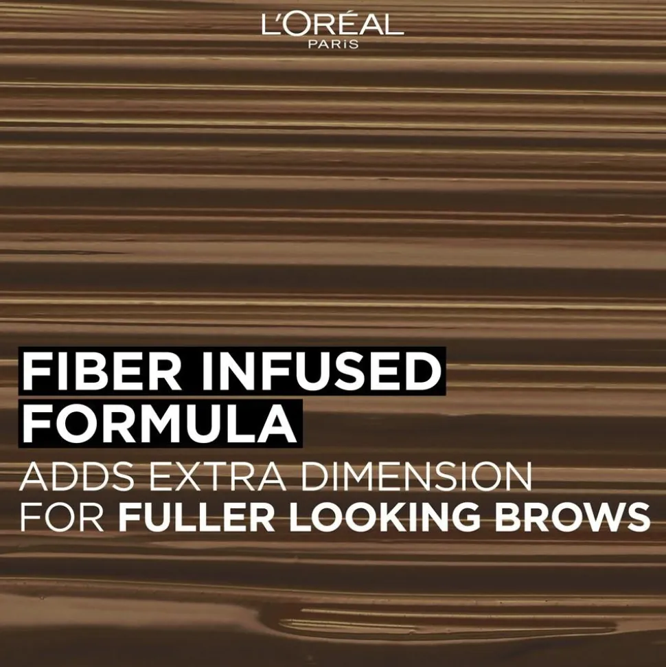 Infaillible Brows 24H Volumizing Eyebrow Mascara, 1.0 Ebony