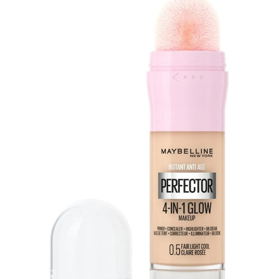 Instant Perfector 4-in-1 Glow Makeup Foundation, 0.5 Fair Light Cool