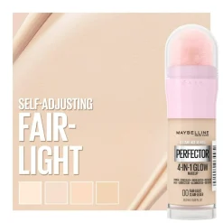 Instant Perfector 4-in-1 Glow Makeup Foundation, 00 Fair Light