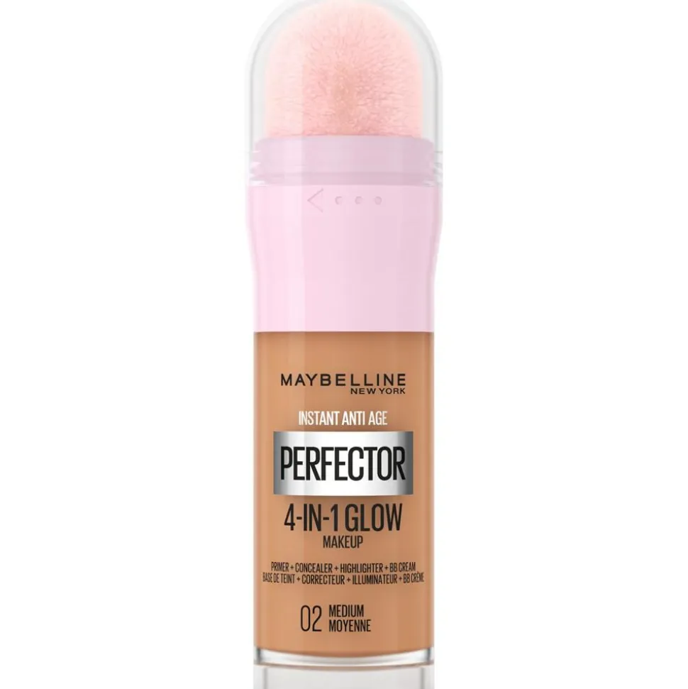 Instant Perfector 4-in-1 Glow Makeup Foundation, 02 Medium