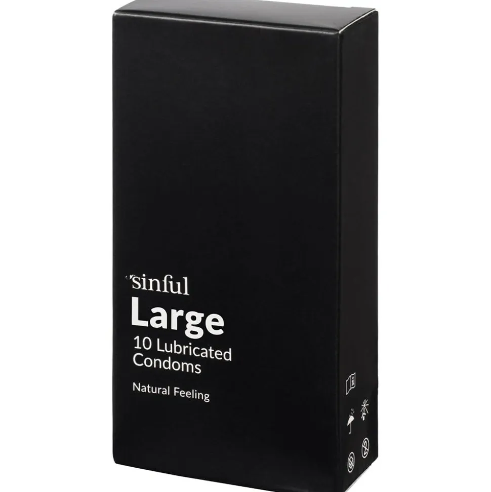 Large Kondomer, 10 stk