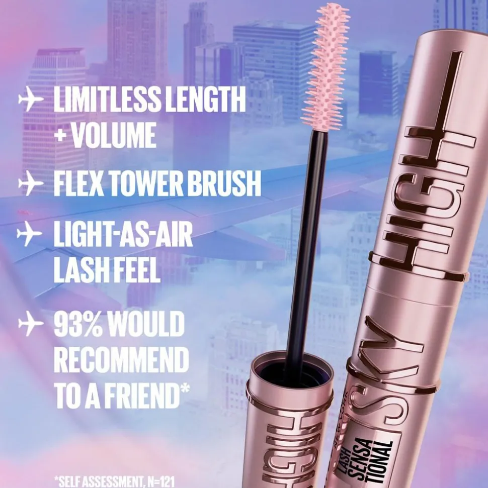 Lash Sensationel Sky High Mascara, Pink Air