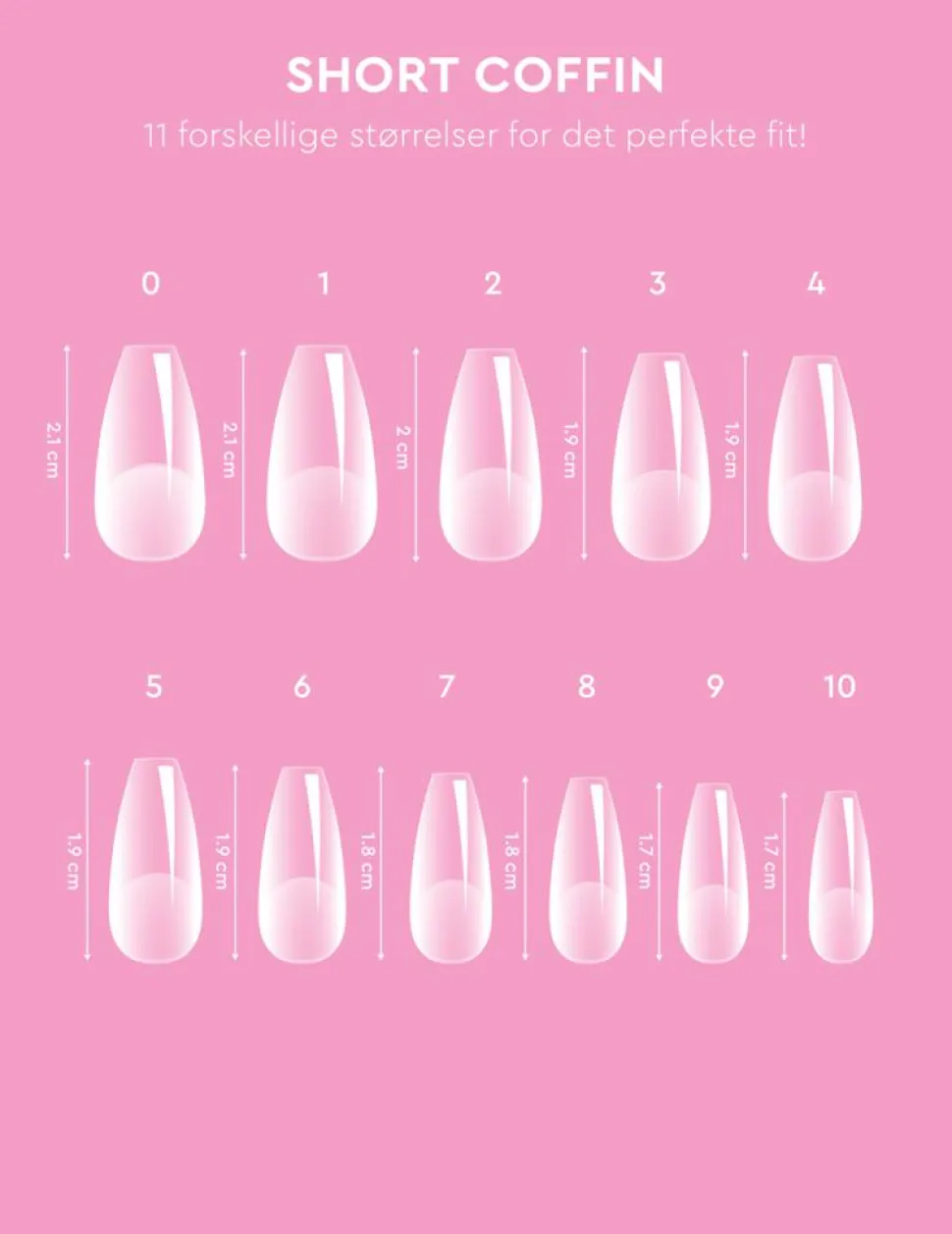 Le Gel Short Coffin Nail Tips