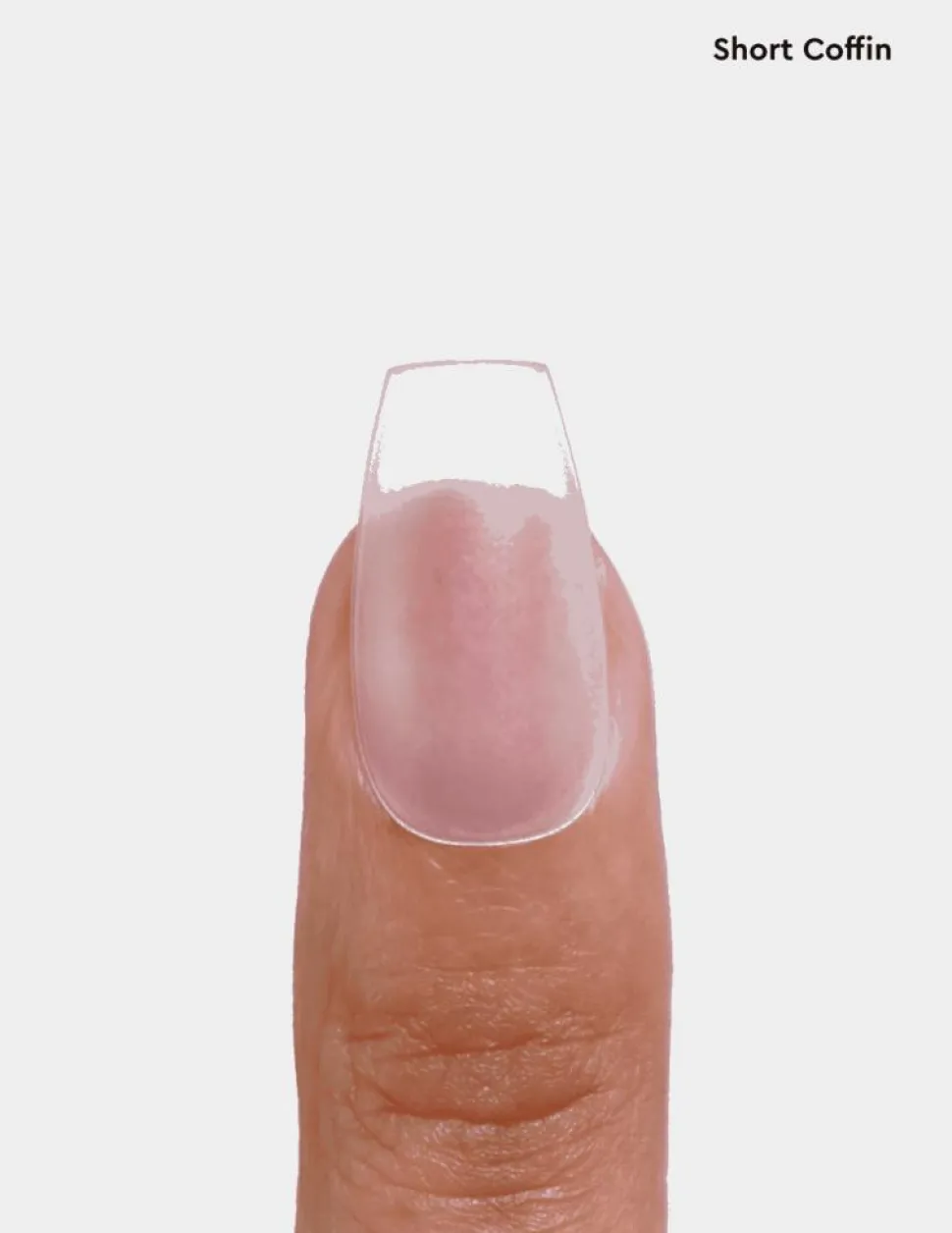 Le Gel Short Coffin Nail Tips