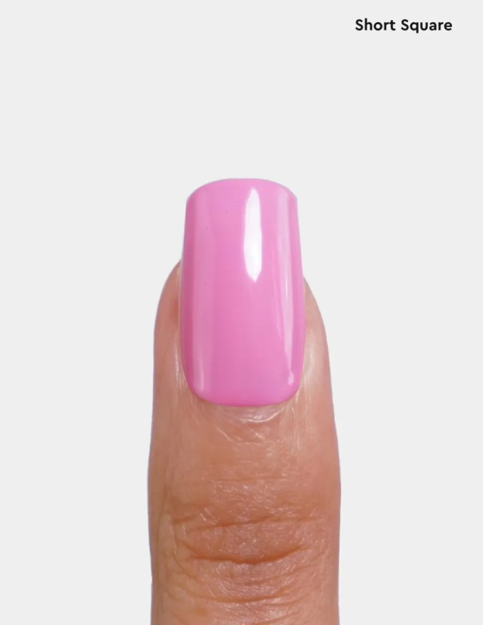Le Gel Short Round Square Nail Tips