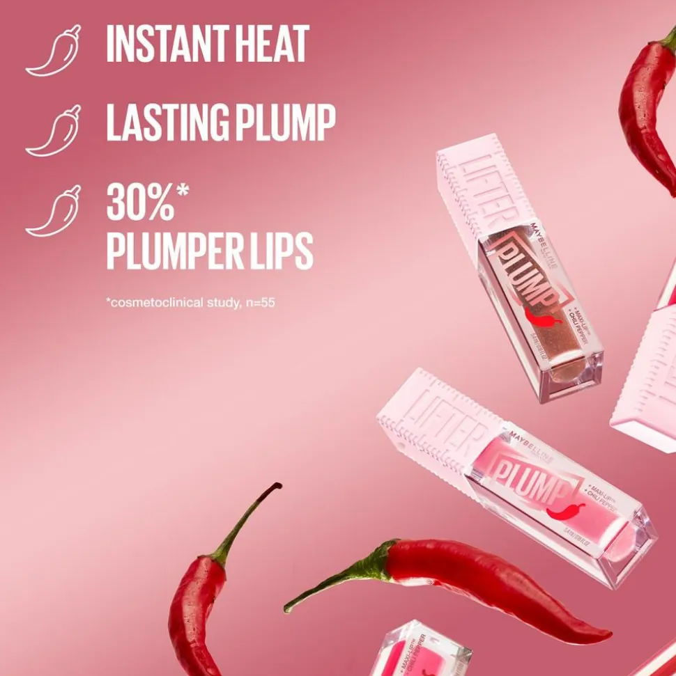 Lifter Plump Lip Gloss, 001 Blush Blaze