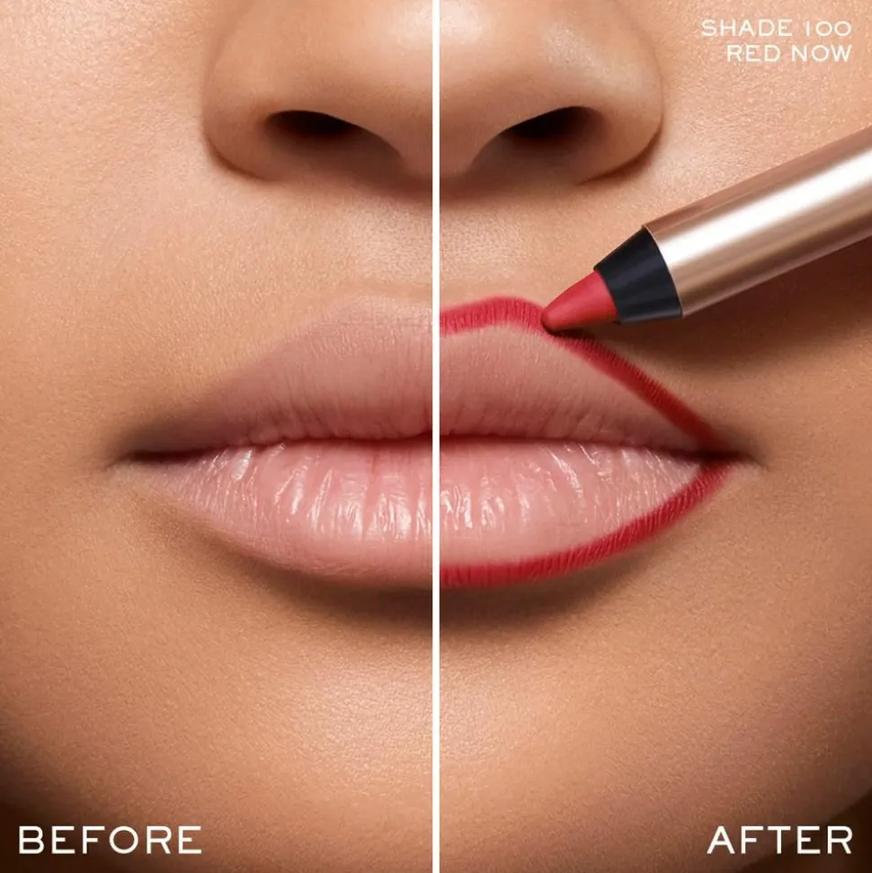 Lip Idôle Lip Shaper Creamy Matte Lip Liner, 100 Red Now