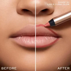 Lip Idôle Lip Shaper Creamy Matte Lip Liner, 30 Lisa's Coral Glow