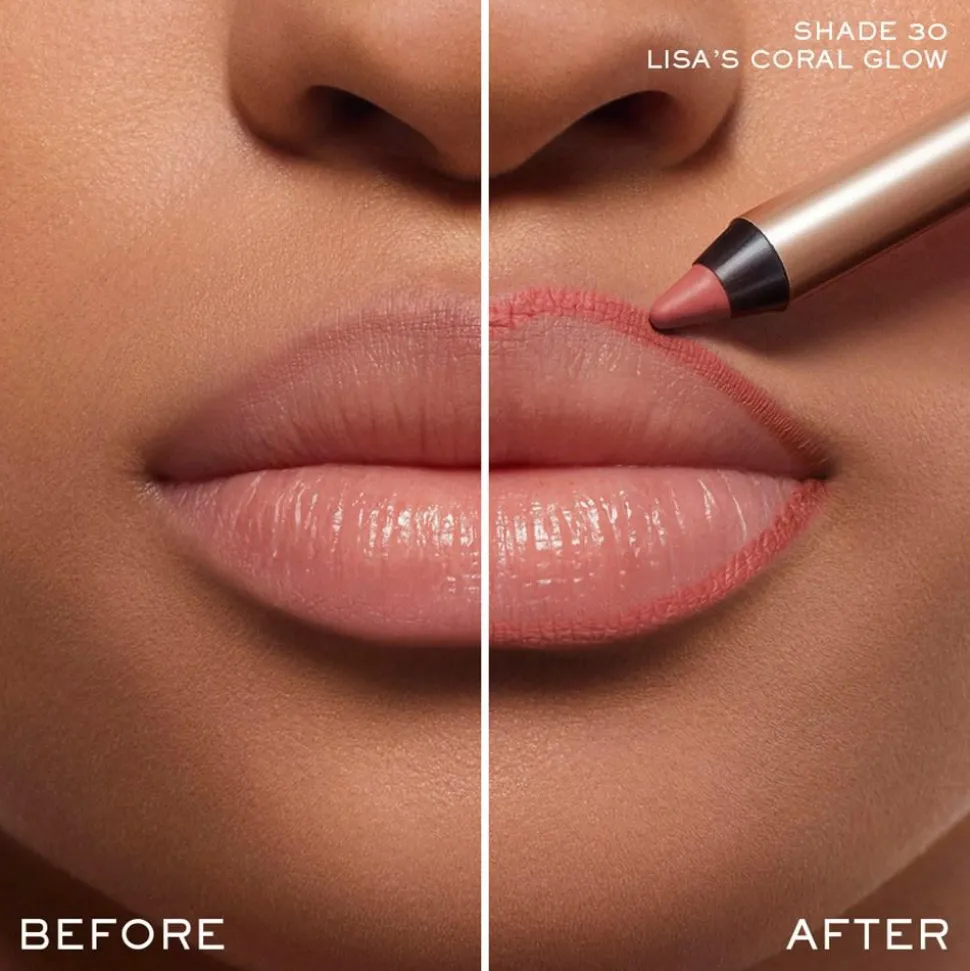 Lip Idôle Lip Shaper Creamy Matte Lip Liner, 30 Lisa's Coral Glow