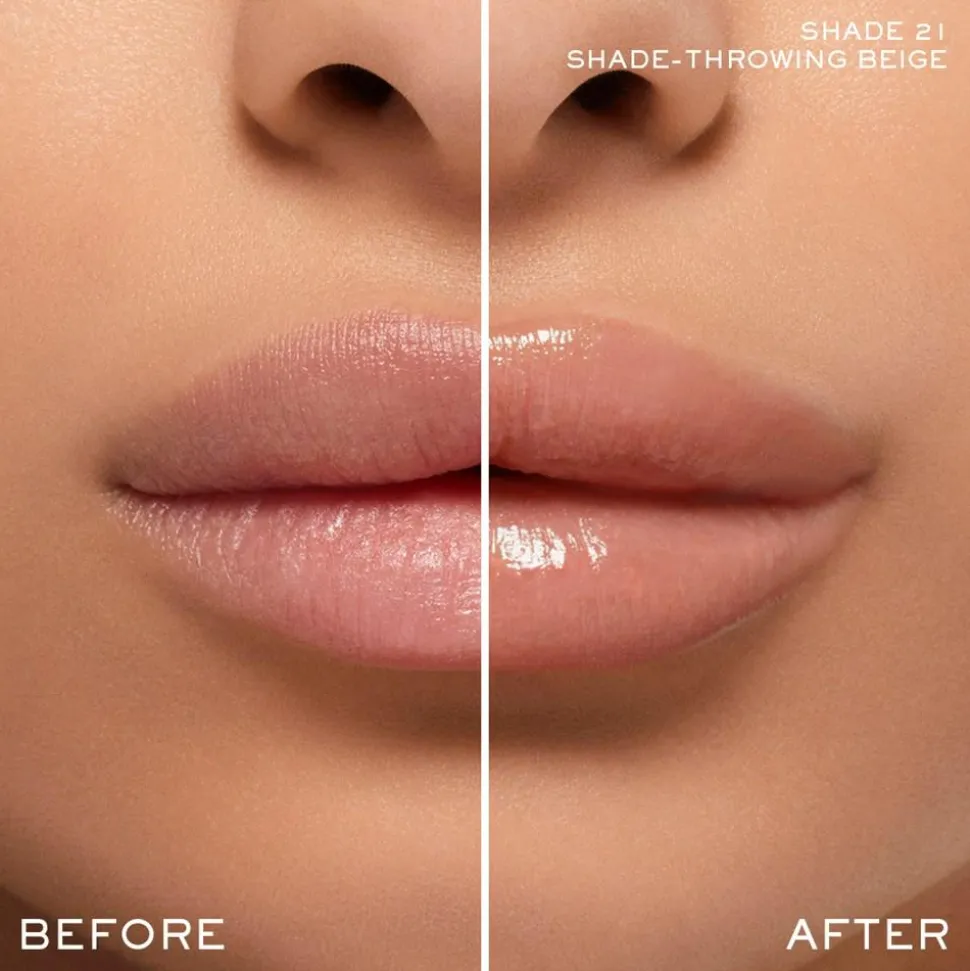 Lip Idôle Squalane-12 Butterglow Glowy Color Balm, 21 Shade-Throwing Beige