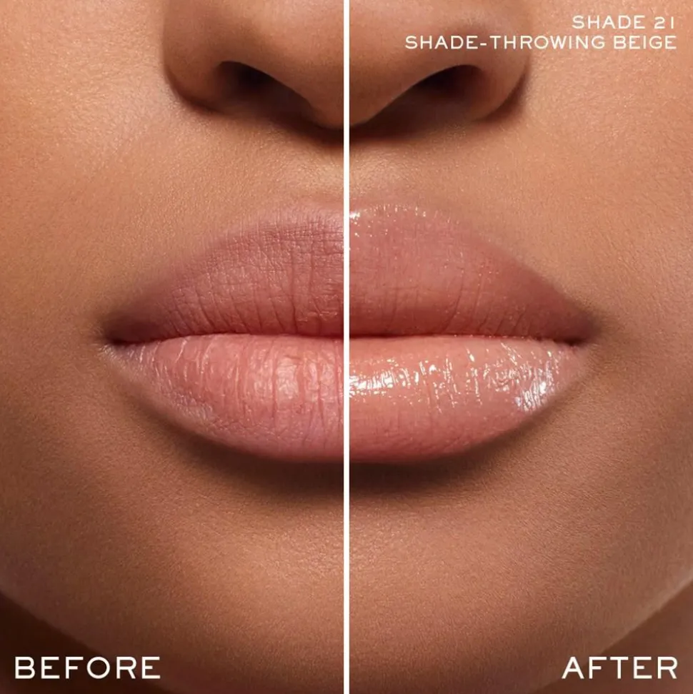 Lip Idôle Squalane-12 Butterglow Glowy Color Balm, 21 Shade-Throwing Beige