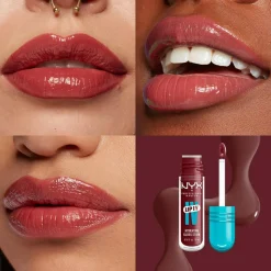 Lip I.V. Hydrating Gloss Stain Lipgloss, 08 Girl Nyxdoor
