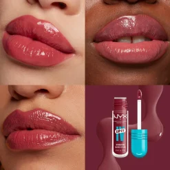 Lip I.V. Hydrating Gloss Stain Lipgloss, 07 Bubblegm Burst