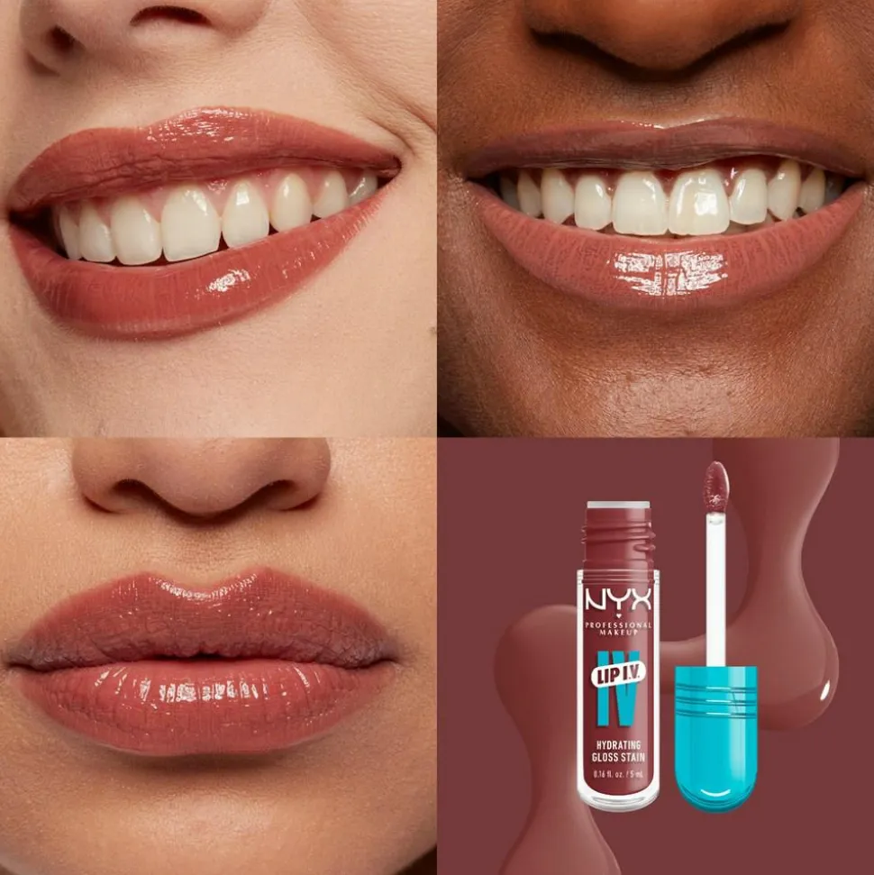 Lip I.V. Hydrating Gloss Stain Lipgloss, 02 Hydra-Honey