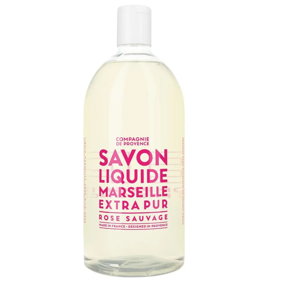 Liquid Marseille Soap Refill, Wild Rose, 1000 ml