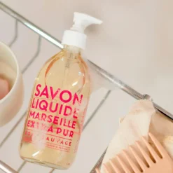 Liquid Marseille Soap, Wild Rose, 495 ml
