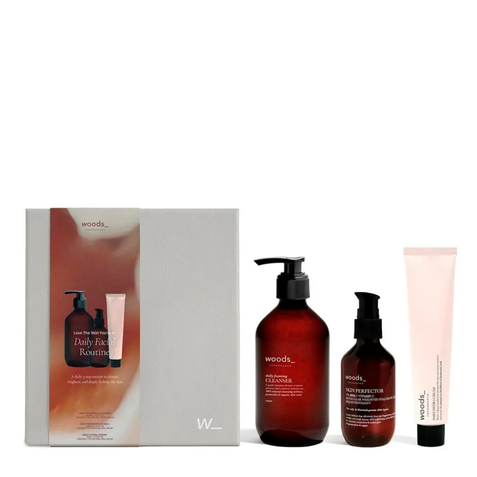 Love The Skin You're In Daily Facial Routine Gaveæske