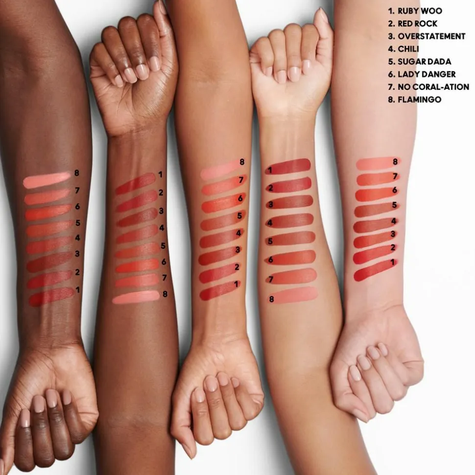 Macximal Silky Matte Lipstick, 2M Red Rock