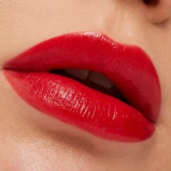 Macximal Sleek Satin Lipstick, Left on Red