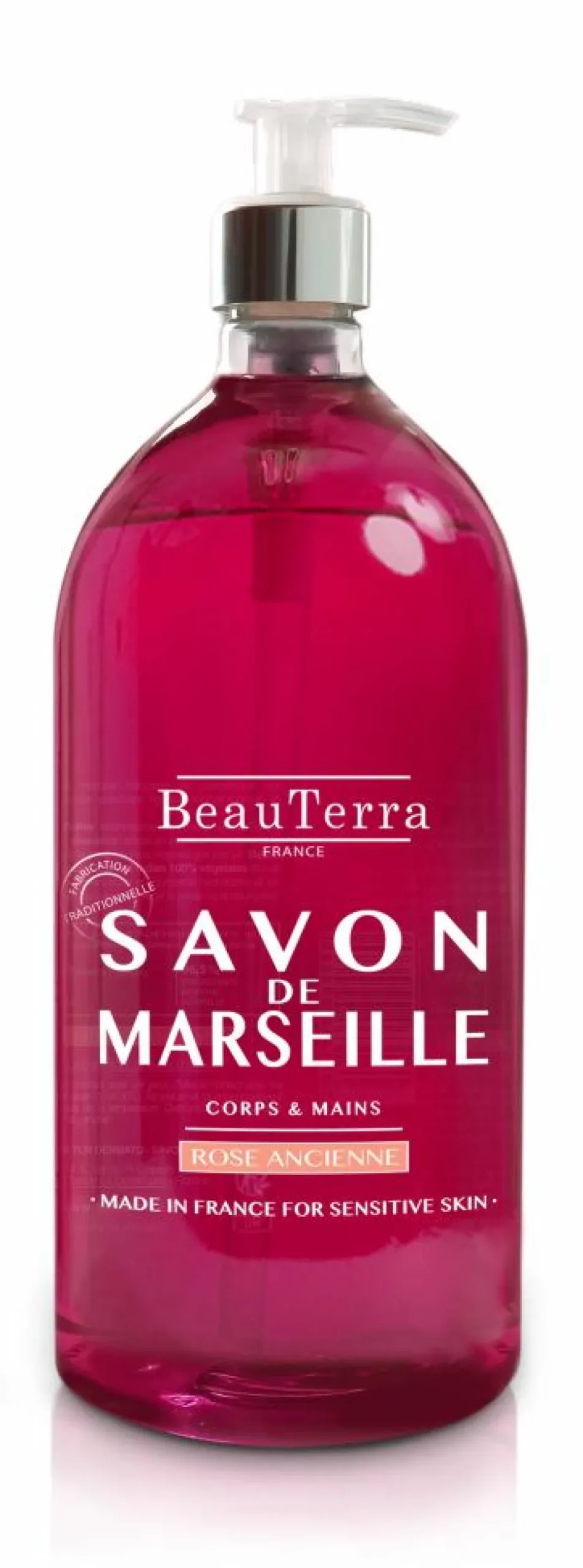 Marseille Flydende Sæbe, Ancident Rose, 1000 ml