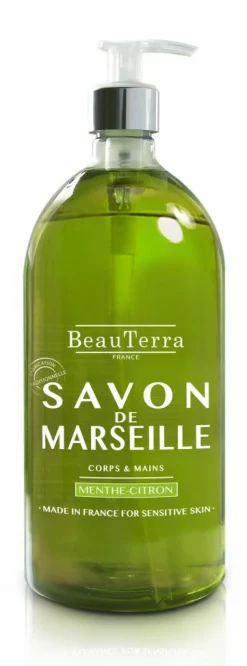 Marseille Flydende Sæbe, Menthe Lemon, 300 ml