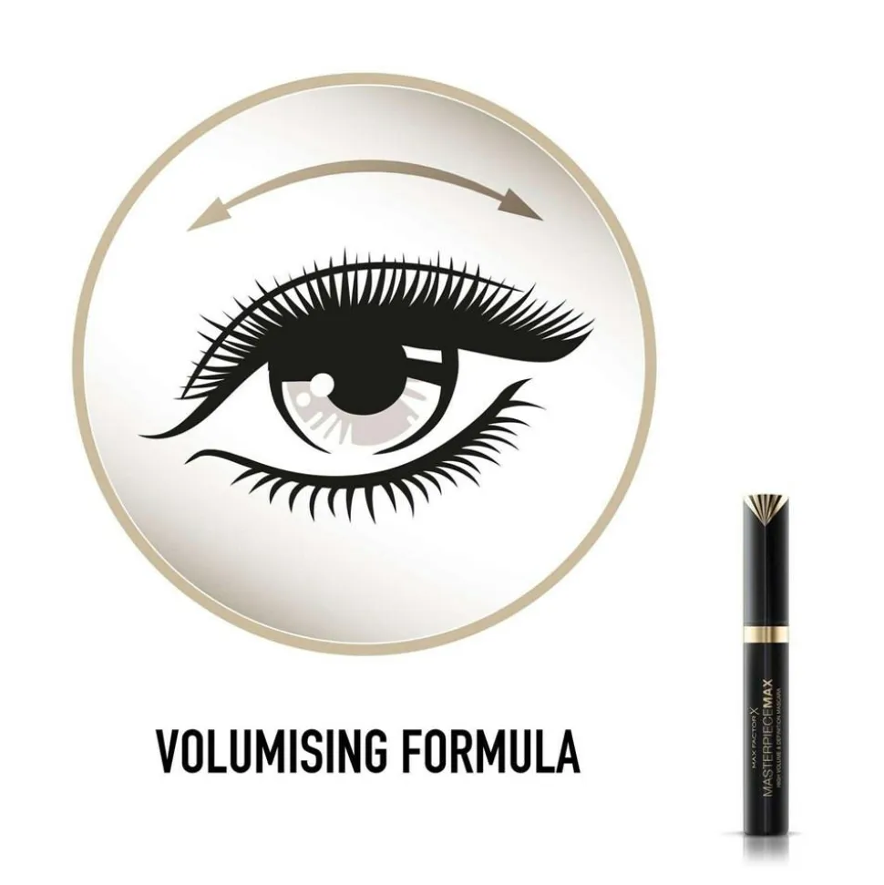 Masterpiece Max Mascara, Black/Brown
