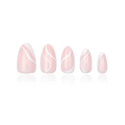 Milky Swirl Press On Kunstige Negle