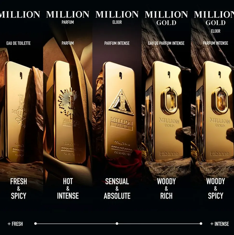 Million Gold Elixir Intense Parfum, 50 ml