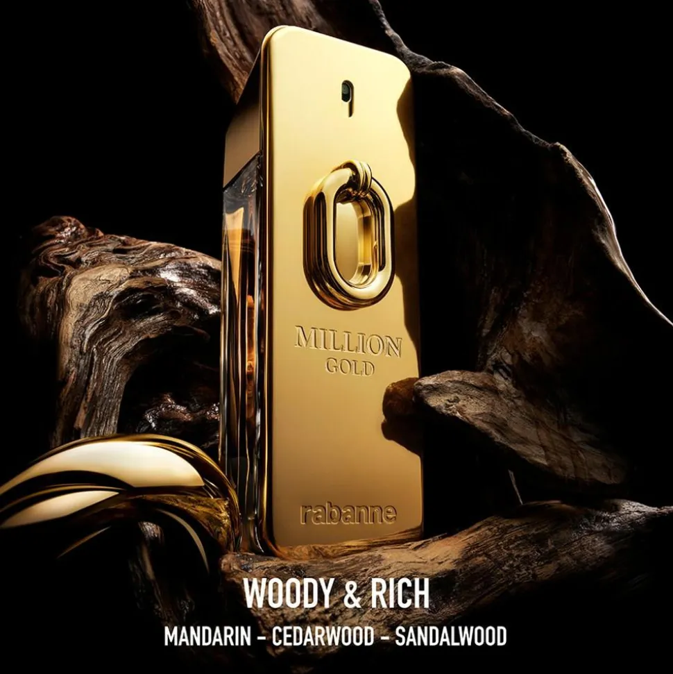 Million Gold Intense For Him Eau De Parfum, 50 ml