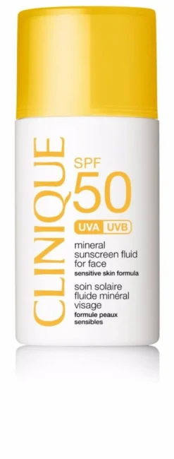 Mineral Sunscreen Fluid Ansigtssolcreme, SPF 50, 30 ml