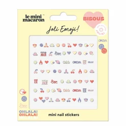 Mini Nail Art Stickers, Jolie Emoji
