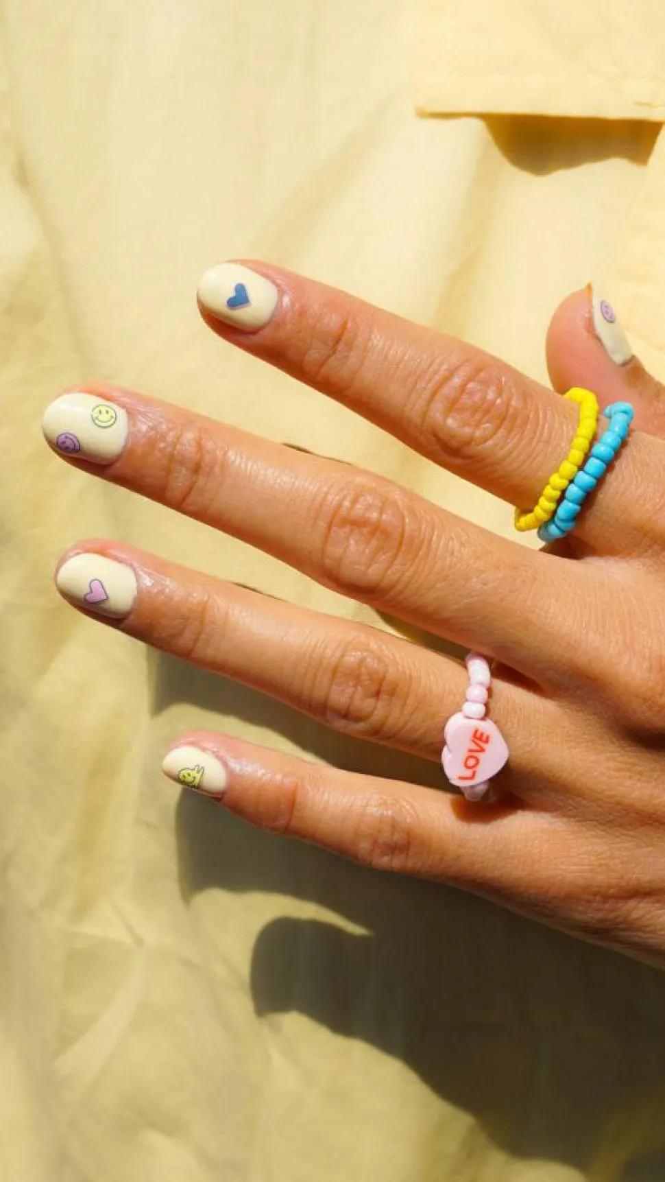Mini Nail Art Stickers, Jolie Emoji