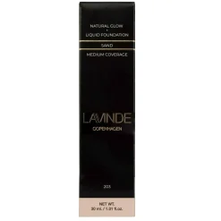 Natural Glow Liquid Foundation, 203 Sand