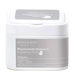 Niacinamide Vitamin C Brightening Mask, 30 stk