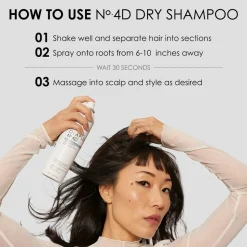 No.4D Clean Volume Detox Tørshampoo, 50 ml
