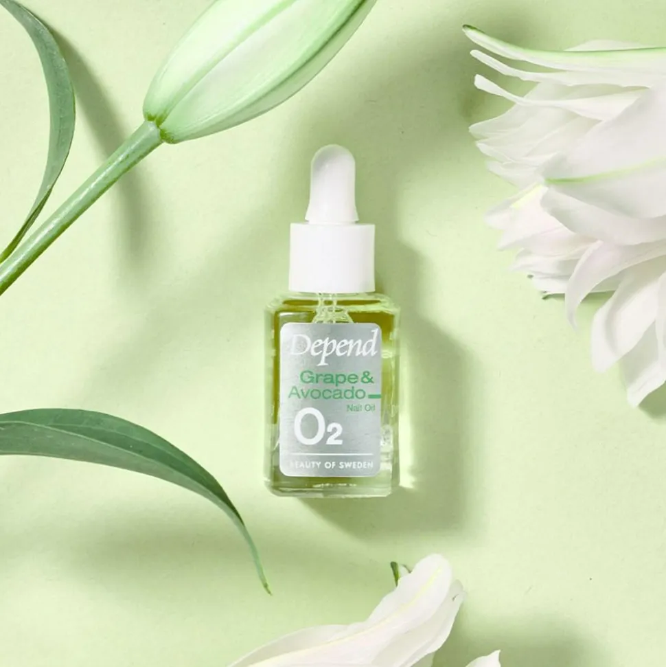 O2 Grape & Avocado Nail Oil