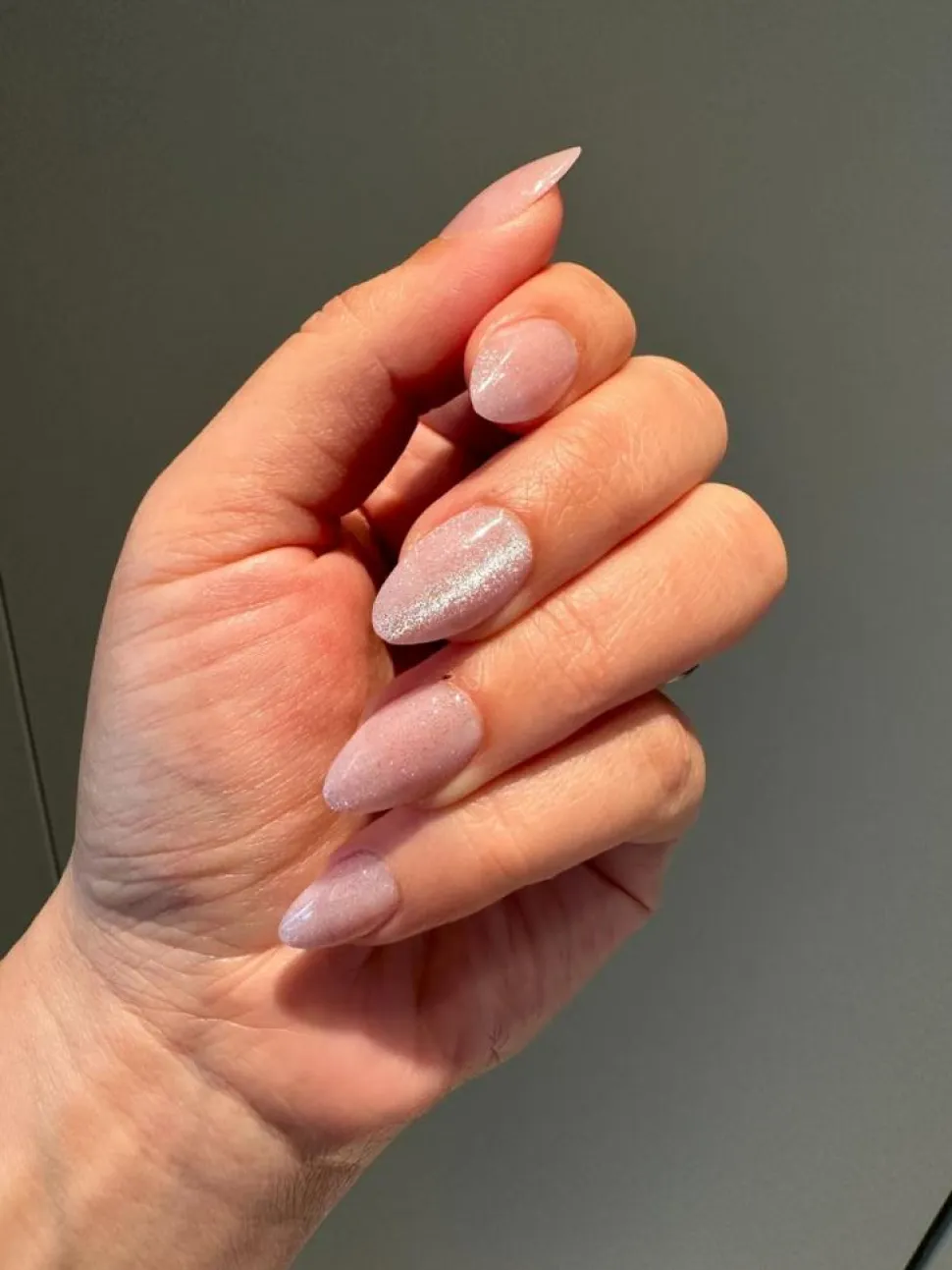 Pink Galaxy Press-On Kunstige Negle