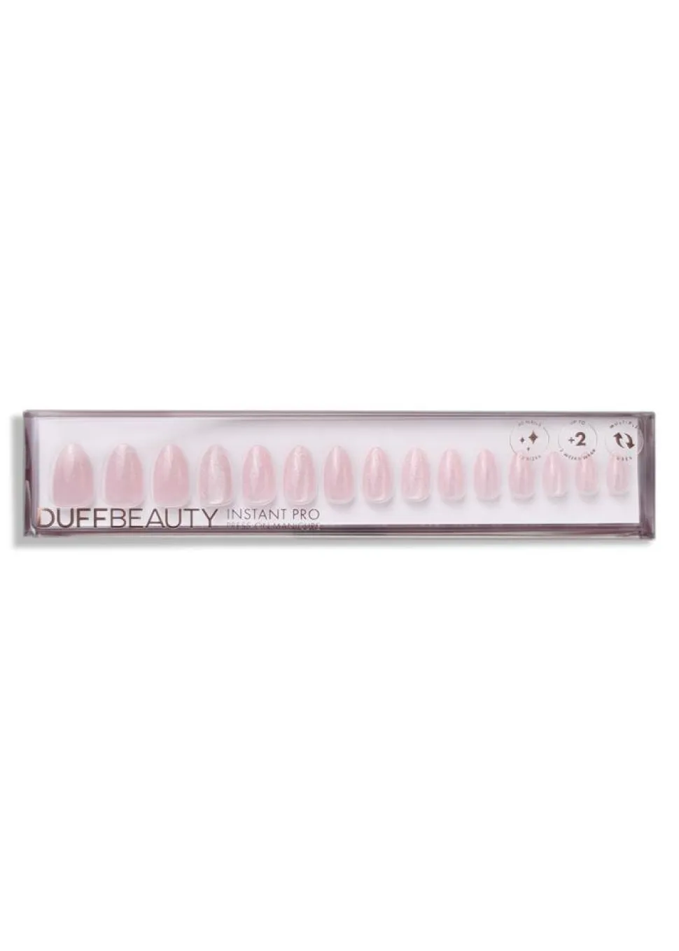 Pink Galaxy Press-On Kunstige Negle