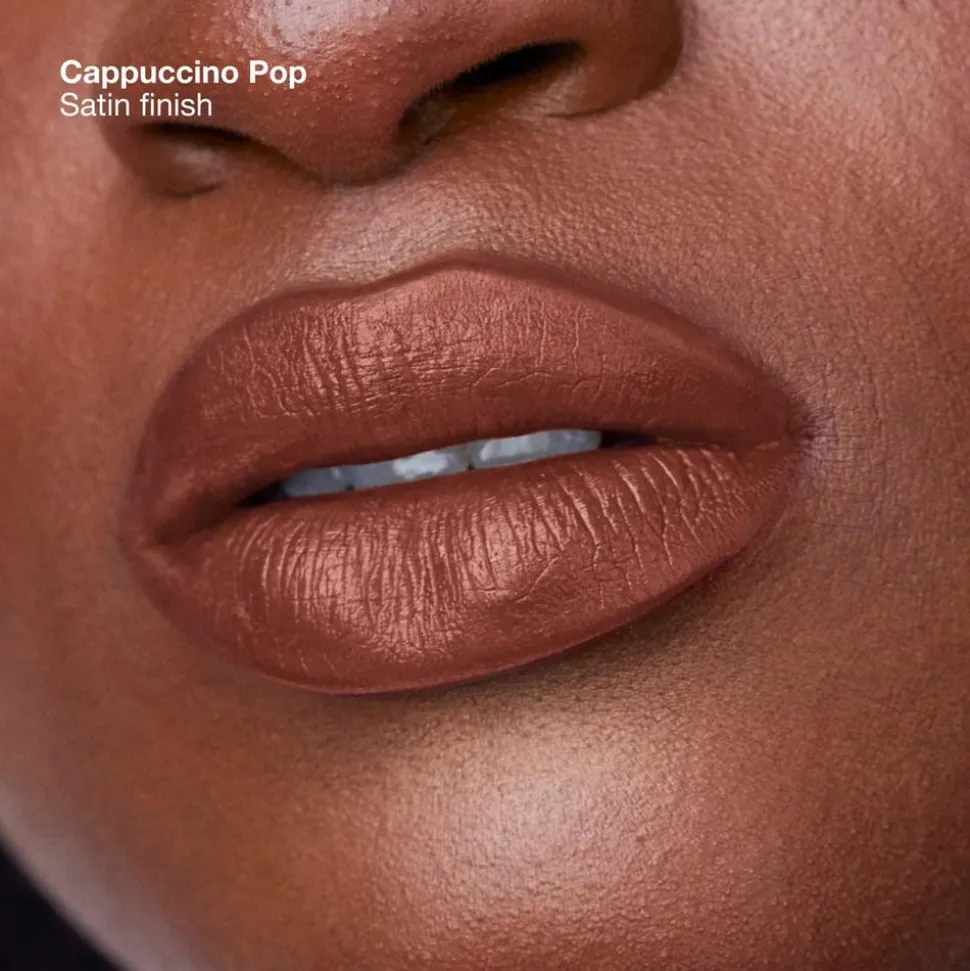 Pop Longwear Satin Lipstick, Cappuccino Pop