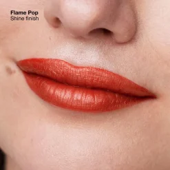 Pop Longwear Shine Lipstick, Flame Pop