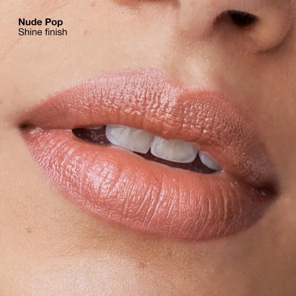 Pop Longwear Shine Lipstick, Nude Pop