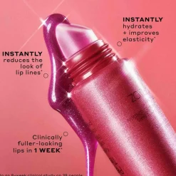 Pout Preserve Peptide Lip Treatment Shimmer, Lingonberry