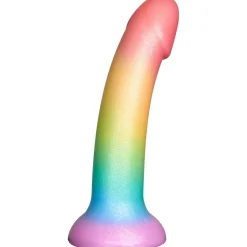 Rainbow Silikone Dildo