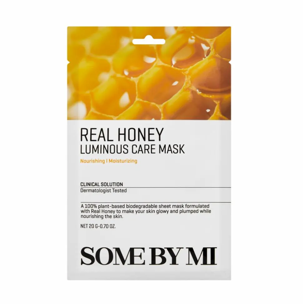 Real Honey Luminous Care Mask, 1 stk