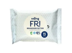 Renseservietter, 15 stk
