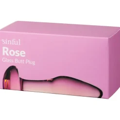 Rosa Glas Butt Plug