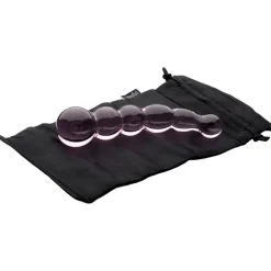 Rosa Groove Glas Dildo
