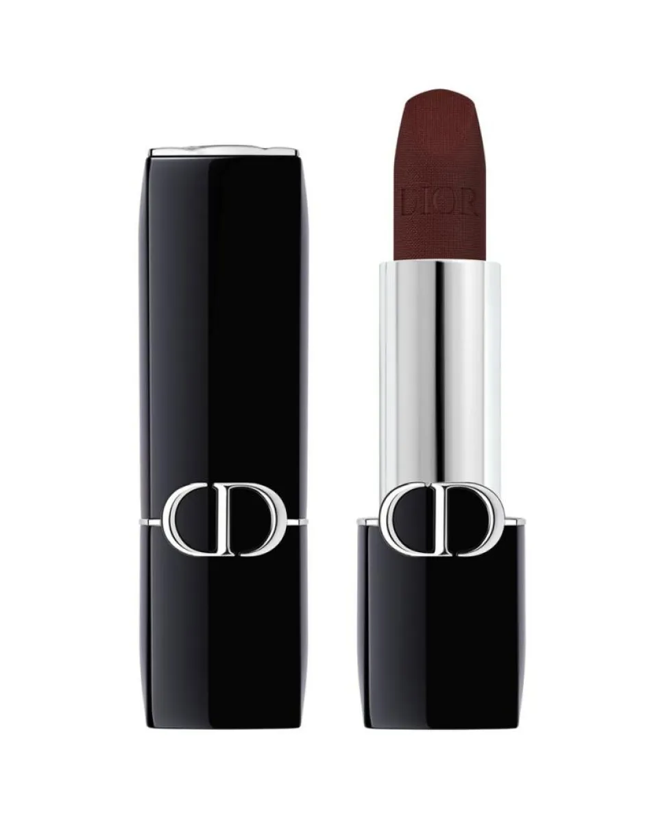 Rouge Colored Lip Balm Refillable, 001 Diormidnight