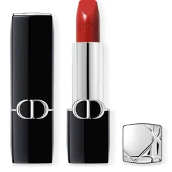 Rouge Dior Satin Lipstick, 743 Rouge Zinnia